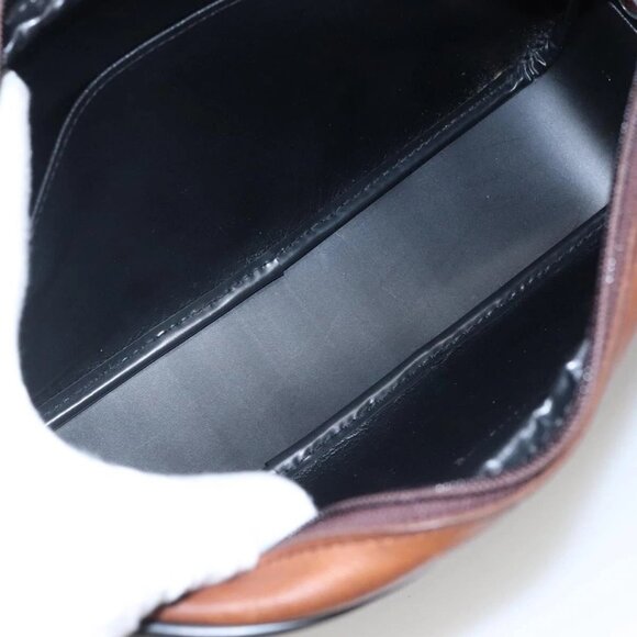 Burberrys Nova Check Shoulder Bag Canvas Beige Auth BA885 - Picture 11 of 16